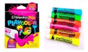 TEMPERA PLAYCOLOR 8CC X6 FLUO