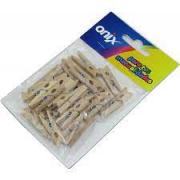 BROCHES MADERA 30MM X25U NATUR