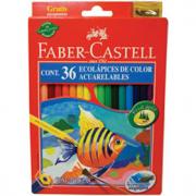 LAPIZ COLOR FABER ACUAREL.X36L