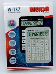 CALCULADORA WEIDA W-T87 12 DIG