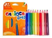 LAPIZ COLOR CARIOCA BABY X10